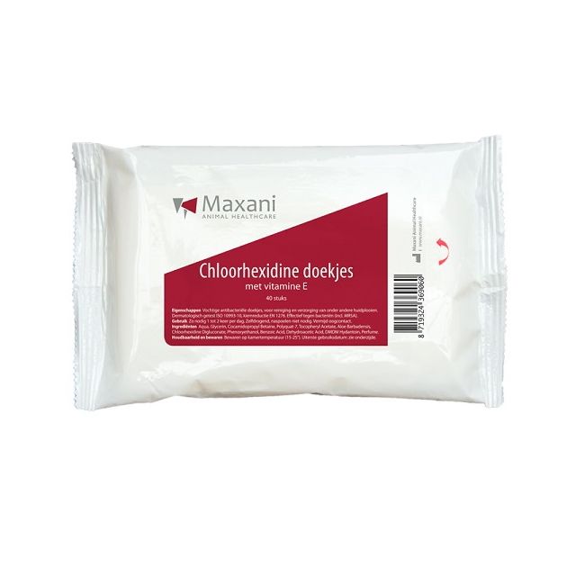 Maxani Chlorhexidine Wipes | 40 wipes