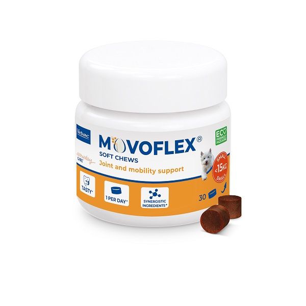 MOVOFLEX Joint Support Supplement for Dogs - Hip and Joint Support - Dog  Joint Supplement - Hip and Joint Supplement Dogs - 60 Soft Chews for Large