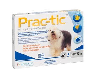 Prac-Tic grote hond 22-50 kg 3 pipetten