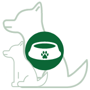 Food and water bowls